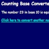 Base Conversions