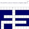 trigonometry crossword puzzle